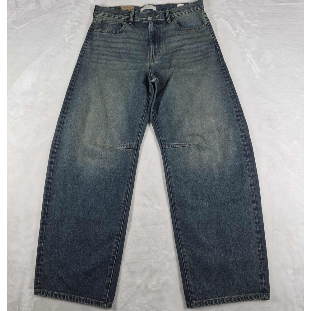 Pacsun Blake Extreme Baggy Jeans‎ Men's 32x30 Blue Denim Oversized Leg Wide NWT